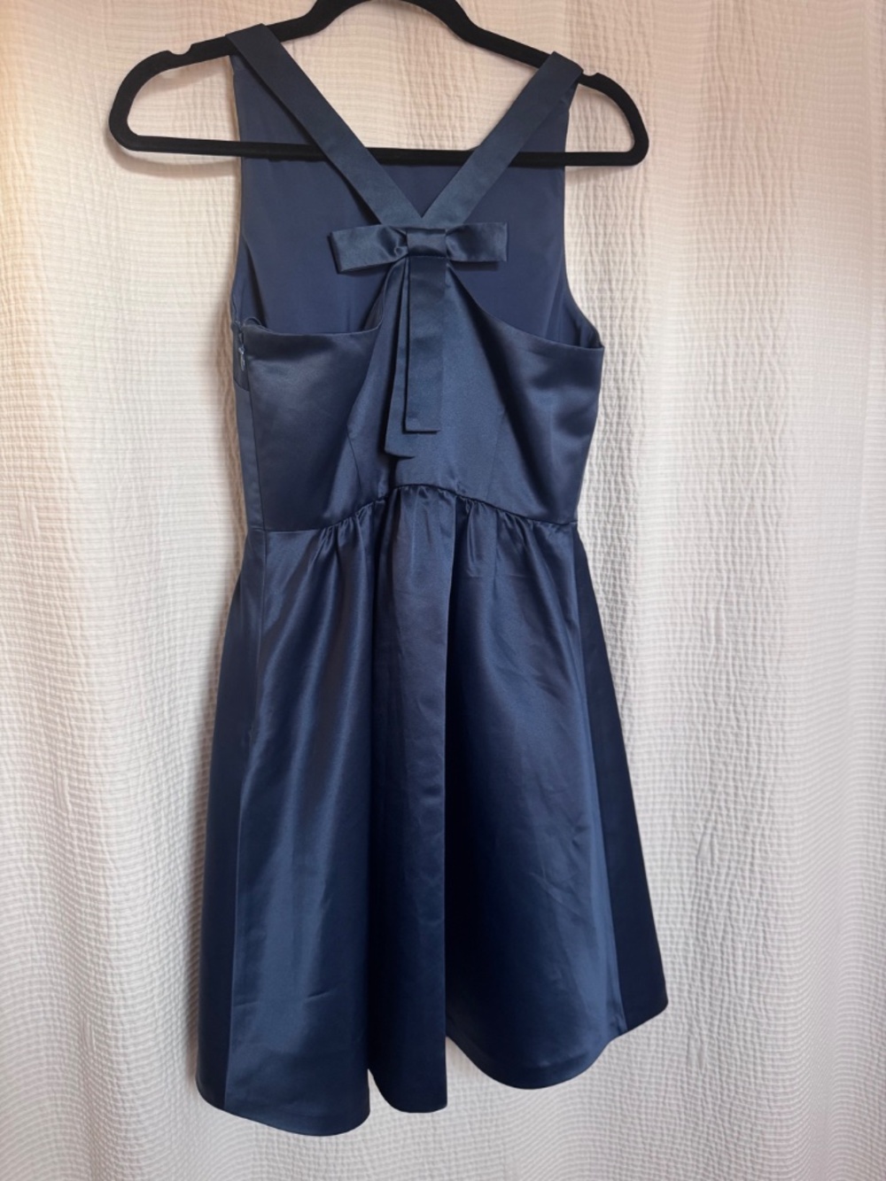 CeCe Navy Blue Dress with Bow